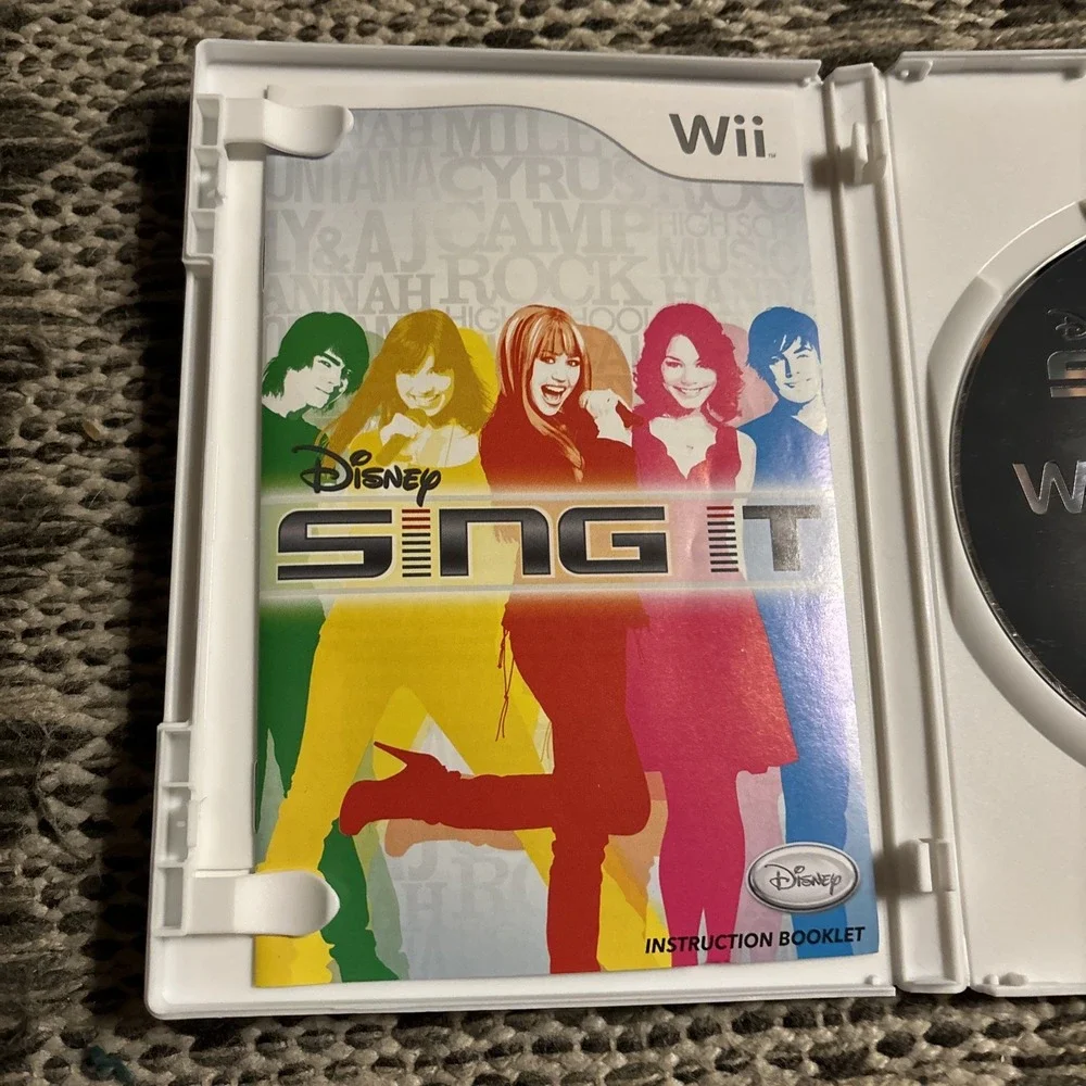 Disney Sing It Nintendo Wii Walt Disney Interactive Studios Zoe Mode Binks GUC